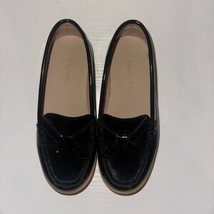 Elephantito Shiny Black kids Flats